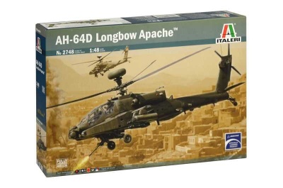 Model Kit vrtulník 2748 - AH-64D LONGBOW APACHE (1:48) - Italeri