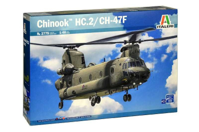 Model Kit vrtulník 2779 - CHINOOK HC.2 CH-47F (1:48) - Italeri