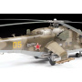 Model Kit vrtulník 4823 - MIL-Mi 24 V/VP (1:48) - Zvezda