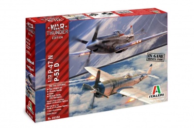 Model Kit War Thunder 35102 - P-47 N and P-51 D (1:72)