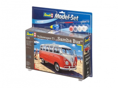 Model set auto 67399 - VW T1 Samba Bus (1:24) - Revell