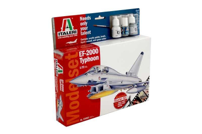 Model Set letadlo 72001 - EF-2000 TYPHOON (1:72) - Italeri