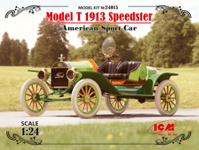 Model T 1913 Speedster,American SportCar in 1:24  1/24 - ICM