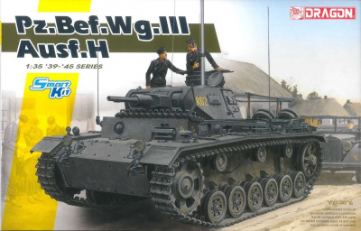 Modelkit tank 6844 - Pz.Bef.Wg.III Ausf. H (Samrt Kit) 1:35