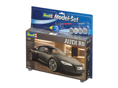 ModelSet auto 67057 - Audi R8 (1:24) - Revell