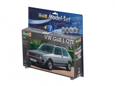 ModelSet auto 67072 - VW Golf 1 GTI (1:24) - Revell