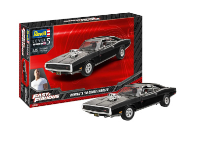 ModelSet auto 67693 - Fast & Furious - Dominics 1970 Dodge Charger (1:25) - Revell
