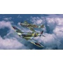 ModelSet letadla 63710 - Bf109G-10 & Spitfire Mk.V (1:72) - Revell