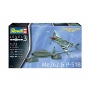 ModelSet letadla 63711 - Me262 & P-51B (1:72) - Revell