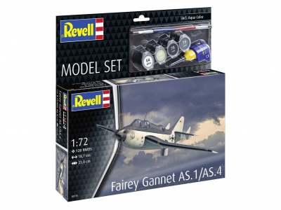 ModelSet letadlo 63775 - Fairey Gannet AS.1/AS.4 (1:72) -Revell