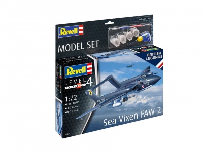 ModelSet letadlo 63866 - Sea Vixen FAW 2 (1:72) - Revell