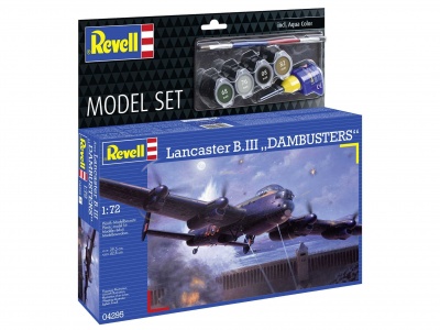 ModelSet letadlo 64295 - Avro Lancaster B.III "Dambusters" (1:72) - Revell