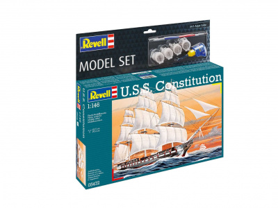ModelSet loď 65472 - USS Constitution (1:146)