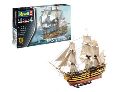 ModelSet loď - HMS Victory (1:225) - Revell