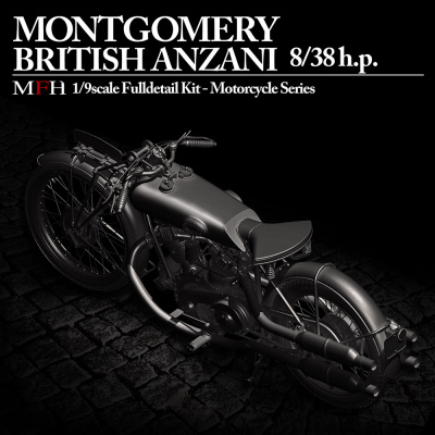 MONTGOMERY BRITISH ANZANI 8/38h.p. Fulldetail Kit 1/9 - Model Factory Hiro