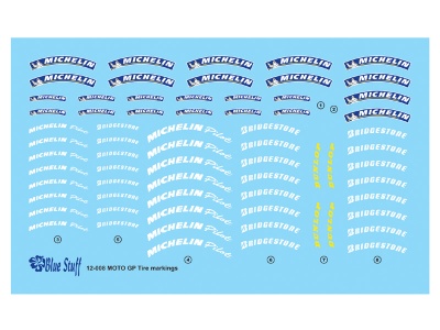 Moto GP Tyre Marking - Blue Stuff