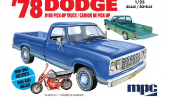 SLEVA 180,-Kč 20% DISCOUNT - 1978 Dodge D100 Custom Pick-Up Truck 1:25 - MPC