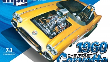 1960 Chevrolet Corvette 7in1 Customizing Kit 1/25 - MPC