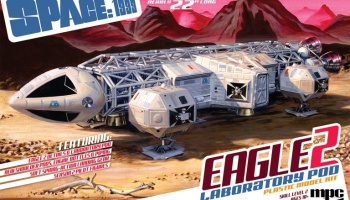 SPACE:1999 EAGLE II W/LAB POD 1:48 - MPC