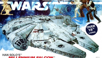 Han Solo's Millennium Falcon Star Wars IV: A New Hope 1:72 - MPC