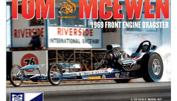 Tom Mongoose McEwen 1969 Front Engine Dragster - MPC