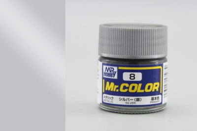 Mr. Color C 008 - Silver Metallic - Gunze