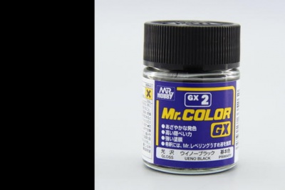 Mr. Color GX 02 - Black Gloss - Gunze