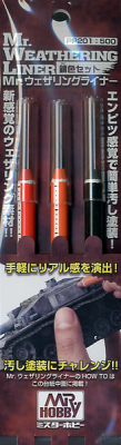 MR. WEATHERING LINER RUST SET - Gunze