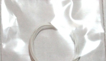 Piping Cord 0.48mm diameter x 2m (White) - MSM Creation