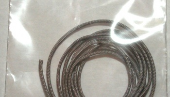 Mesh Tube 1.5mm diameter x 1m (Gray) - MSM Creation