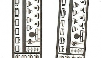 Seatbelt Hardware and Fasteners Photo-etch 1/24 - MSM Creation
