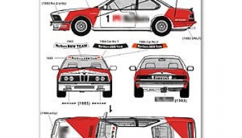 BMW 635 Csi 1983-1985 Macau Guia Race 1/43 - MSM Creation