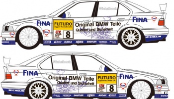 BMW 320i 1998 STW Cecotto Winkelhock 1/24 - MSM Creation