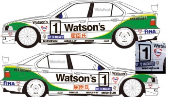 BMW 318i 1997 Macau Guia Race (Watsons) 1/24 - MSM Creation