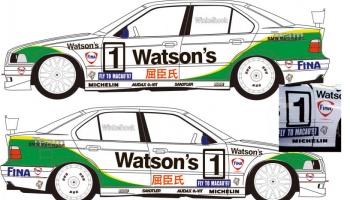 BMW 320i 1997 Macau Guia Race (Watsons) 1/43 - MSM Creation