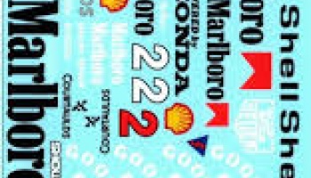 McLaren MP4/5 Full Decal 1/18 - MSM Creation