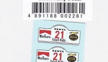 Toyota Celica TA64 1985 Safari Rally Supplementary Decal 1/24 - MSM Creation