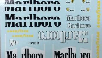Ferrari F310B Supplementary Decal 1/20 - MSM Creation