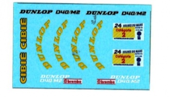 Mazda 787B 1991 #55 supplementary decal 1/24 - MSM Creation