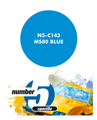 MS80 Blue  Paint for Airbrush 30 ml - Number 5