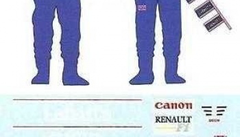 N. Mansell (Williams Renault)  1/20 - MSM Creation