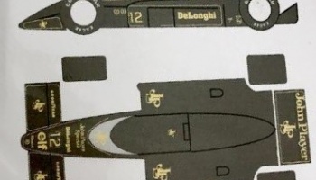 Lotus 98T JPS conversion decal for Tamiya 99T 1/20 - MSM Creation
