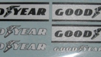 Goodyear decal for Tamiya Ferrari 312T 1/12 - MSM Creation