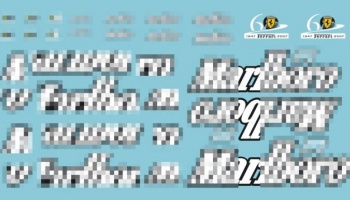 F2007 Supplementary decal 1/20 - MSM Creation