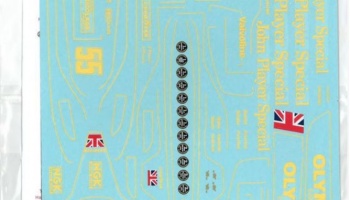 Lotus 79 Sponsor Decal (for Tamiya or Hasegawa) 1/20 - MSM Creation
