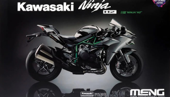 Kawasaki Ninja H2 Pre Coloured 1:9 - Meng