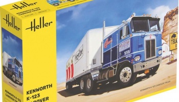 Kenworth K-123 Cabover Truck 1/43 - Heller