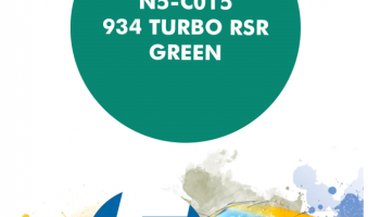 934 Turbo RSR Green  Paint for Airbrush 30 ml - Number 5
