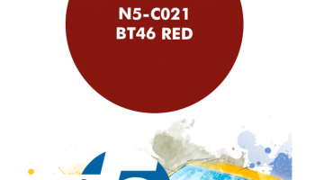 BT46 Red Paint for Airbrush 30 ml - Number 5