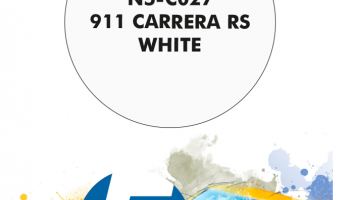 911 Carrera RS White  Paint for Airbrush 30 ml - Number 5